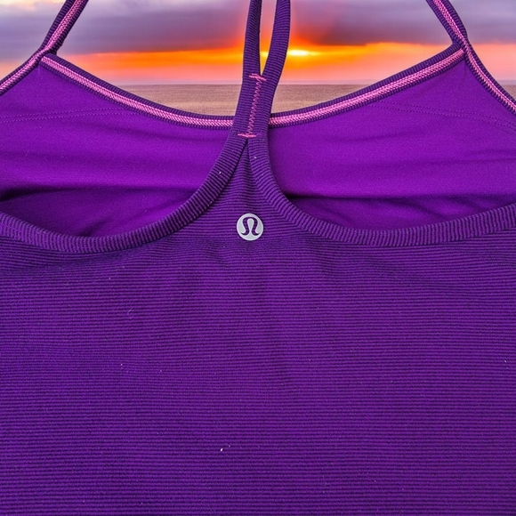 Lululemon woman's size 6 with pink  accents on upper straps. - Picture 5 of 10